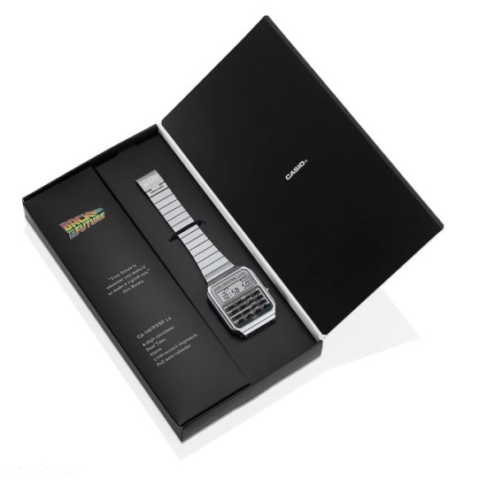 PLEASE READ THE PRODUCT DESCRIPTION Casio CA-500WEBF-1AER Back to the Future Horloge LIMITED PLEASE READ THE PRODUCT DESCRIPTION Casio CA-500WEBF-1AER Back to the Future Horloge LIMITED